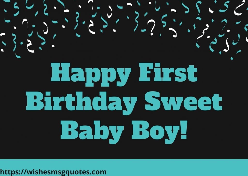 1st Birthday Messages From Grandfather To Baby Boy