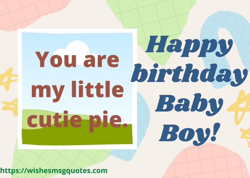 Birthday Wishes From Aunt To Baby Boy