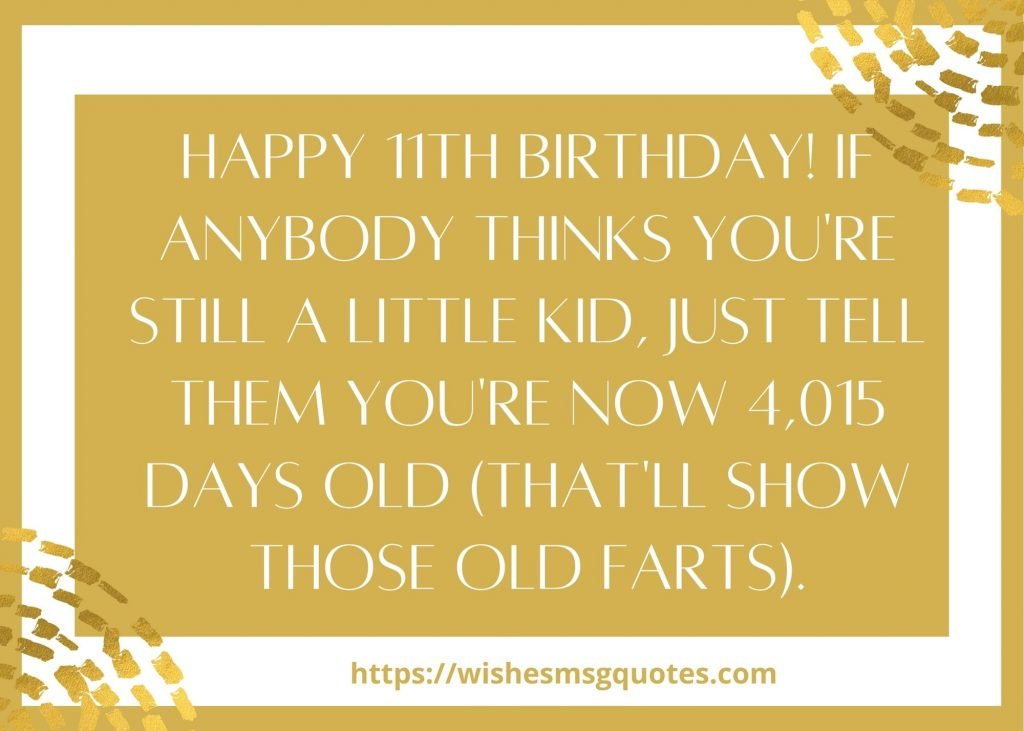 11th Birthday Quotes From Cousin To Boy/Girl